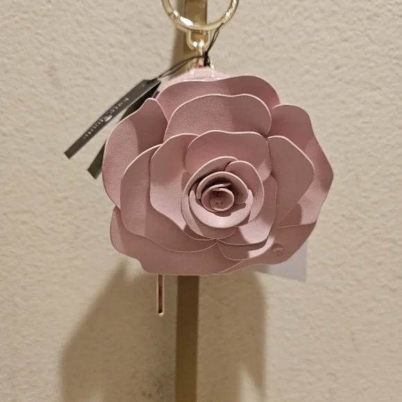 Kate Spade Pink Rose Coin Charm